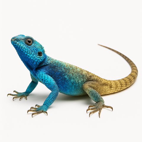Blue Headed Tree Agamas