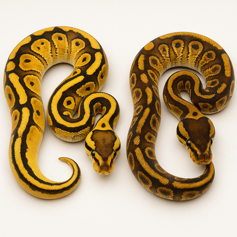 Clown Ball Pythons for Sale – Multiple Morphs Available