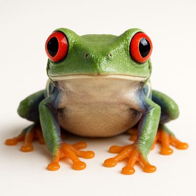 Red Eyed Tree Frogs